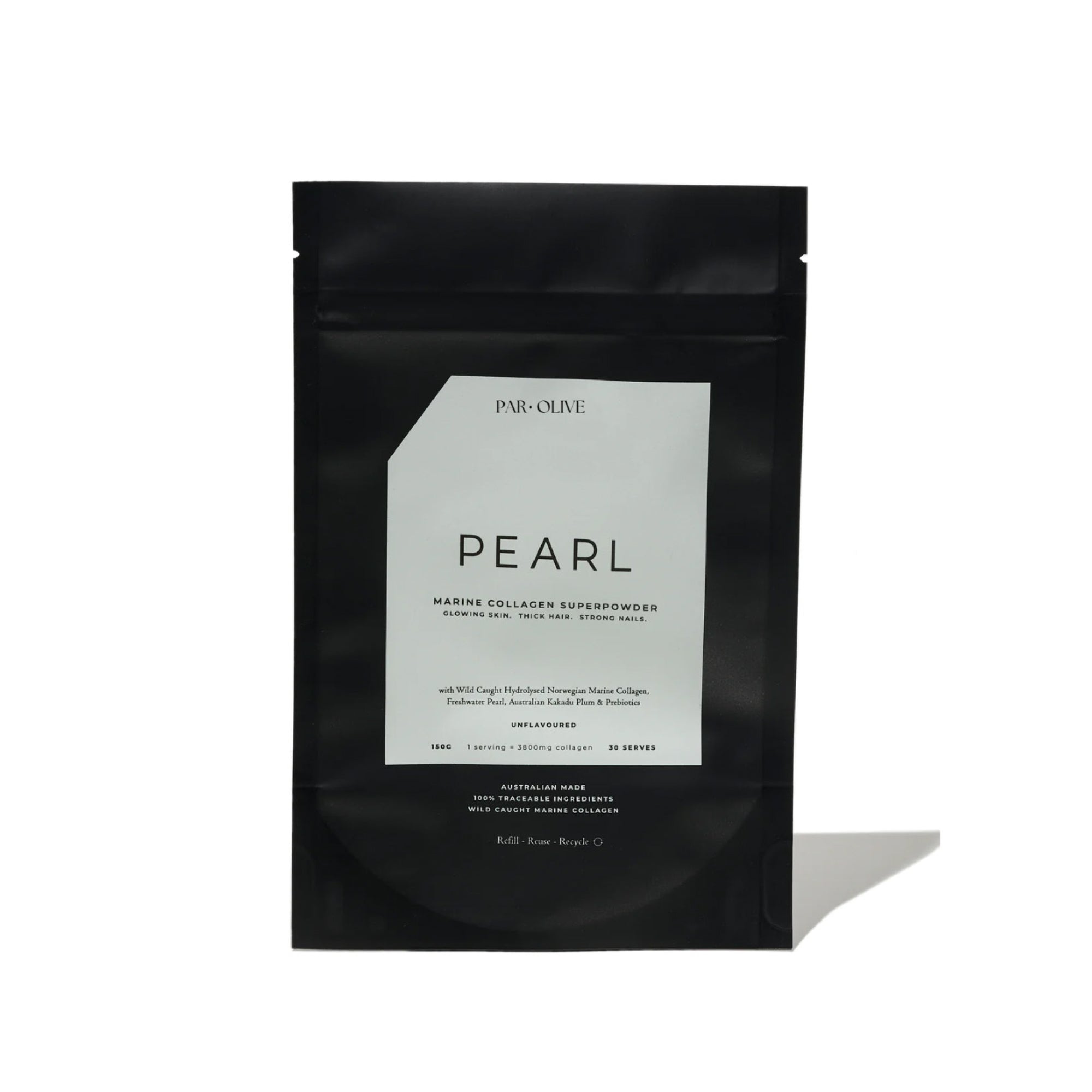 Par Olive – Pearl Marine Collagen (Unflavoured) Refill