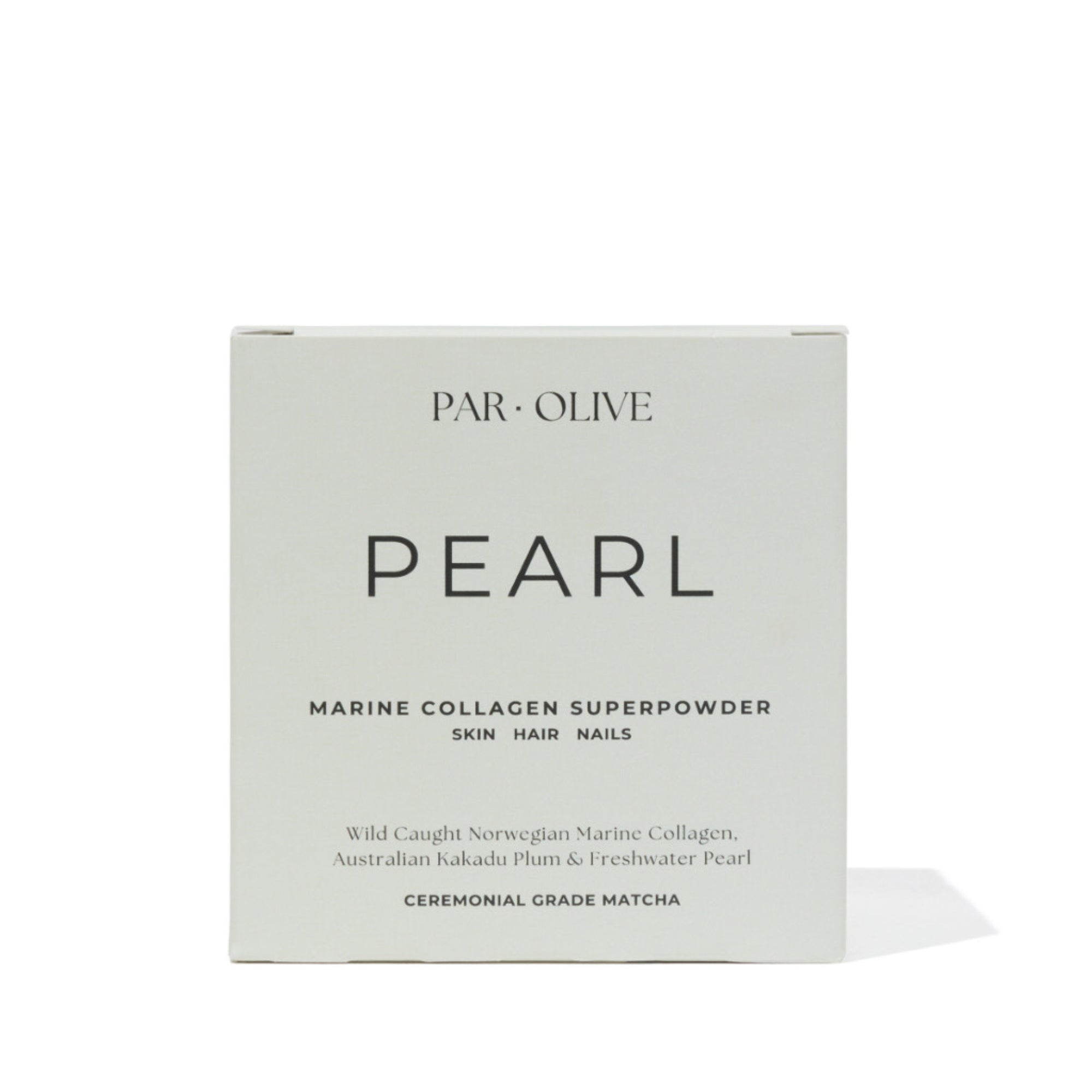 Par Olive – Pearl Marine Collagen (Japanese Matcha) Travel Pack