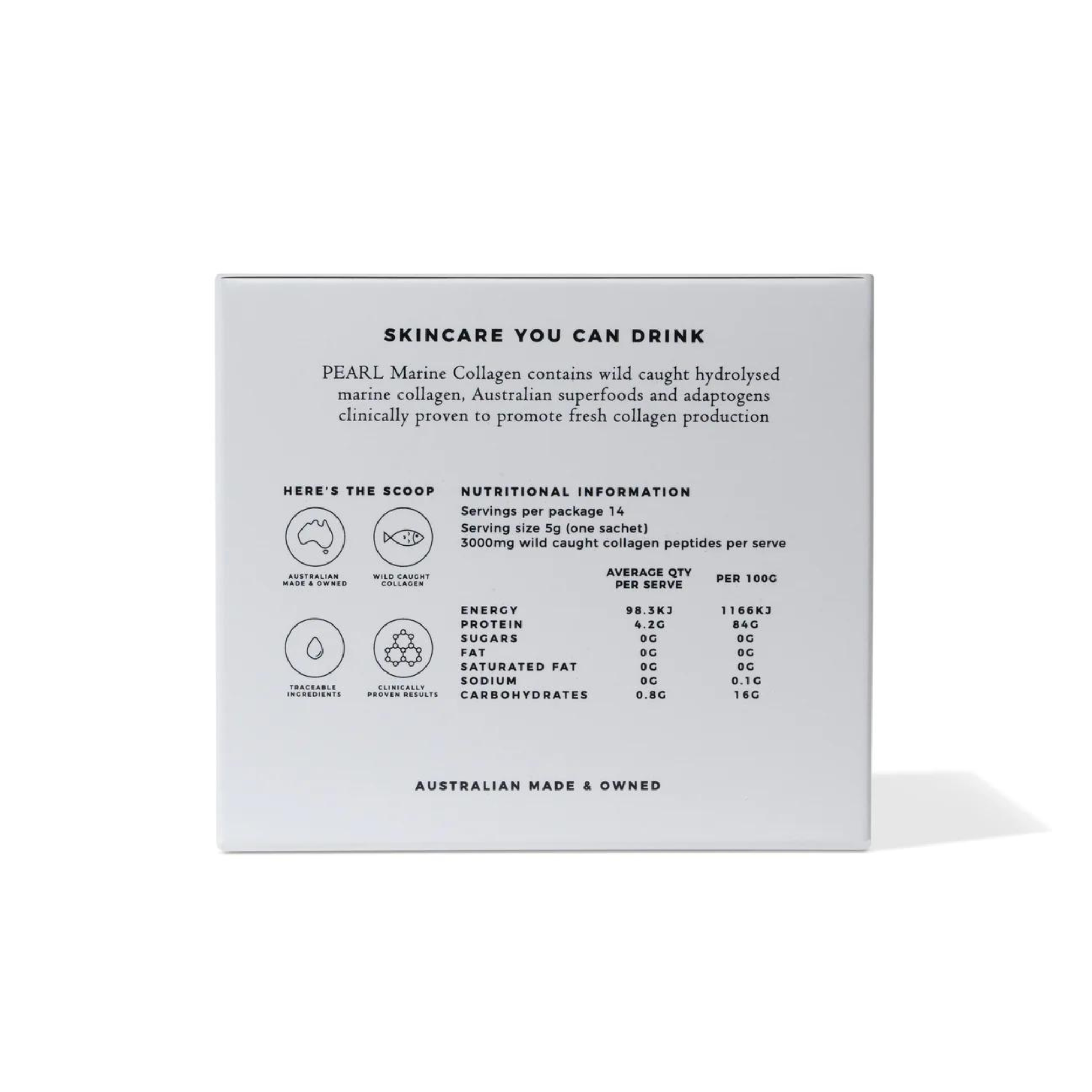 Par Olive – Pearl Marine Collagen (Unflavoured) Travel Pack